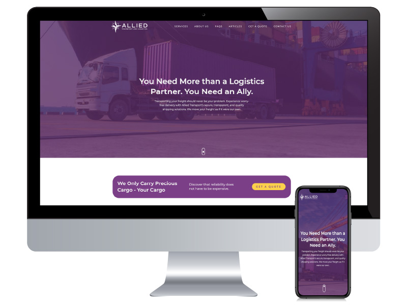 Corporate ID and Branding - Allied Transport and Logistics